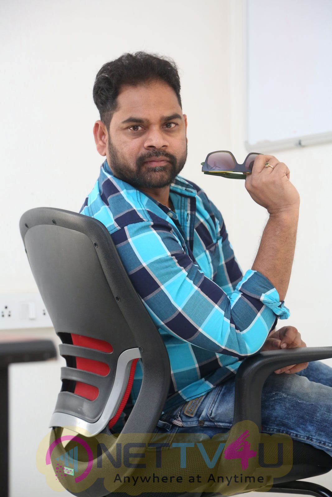 Good Looking Stills Of Director S.K.Satya Interview Telugu Gallery