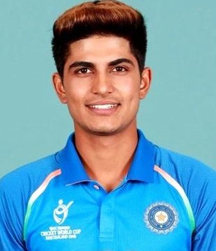 Hindi Cricketer Shubman Gill