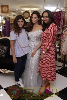 Dimple & Amrin Showcase Spring Summer Collection With Sana Khan Hindi Gallery