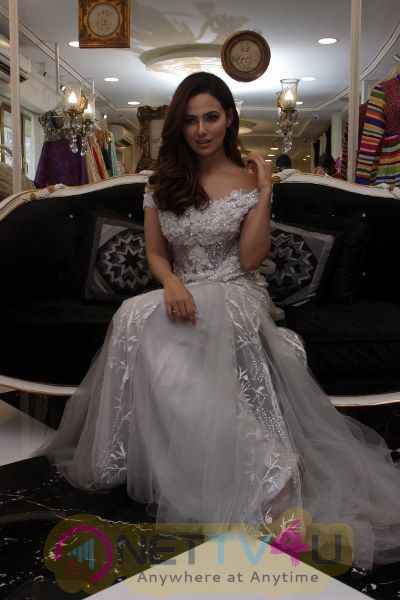 Dimple & Amrin Showcase Spring Summer Collection With Sana Khan Hindi Gallery