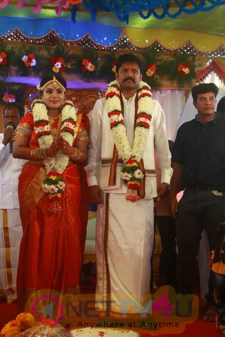 Actor Soundar Rajan - Tamanna Wedding Pics  Tamil Gallery