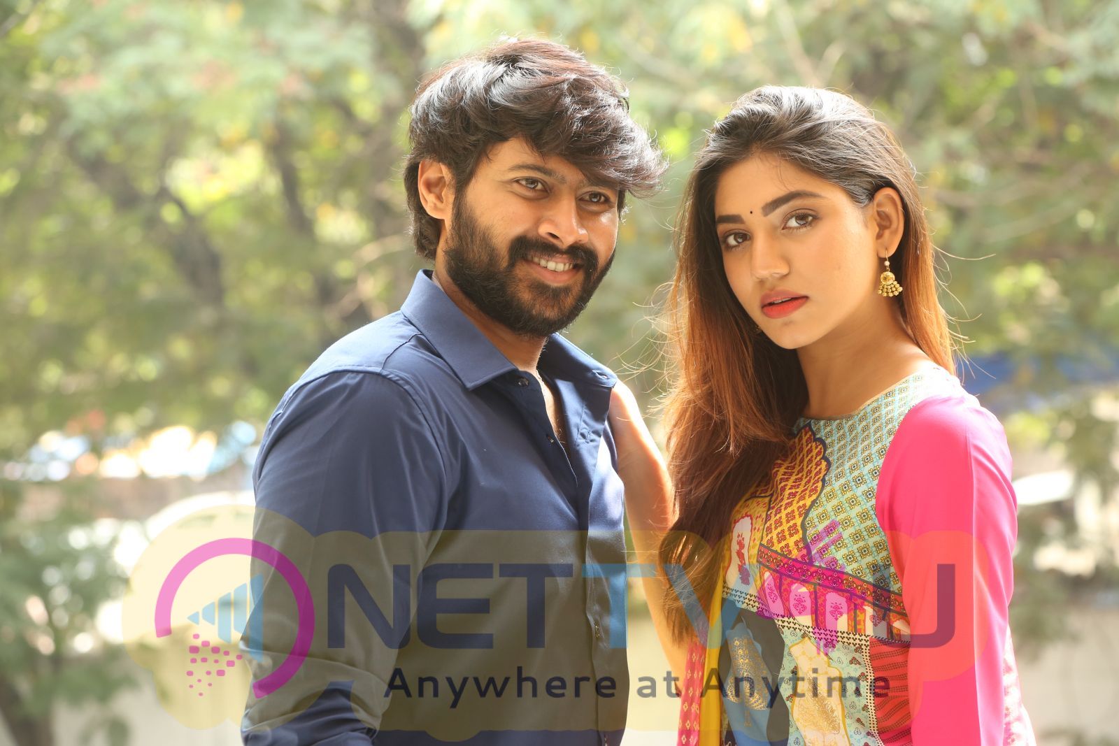 Naa Love Story Movie Motion Poster Launch  Telugu Gallery