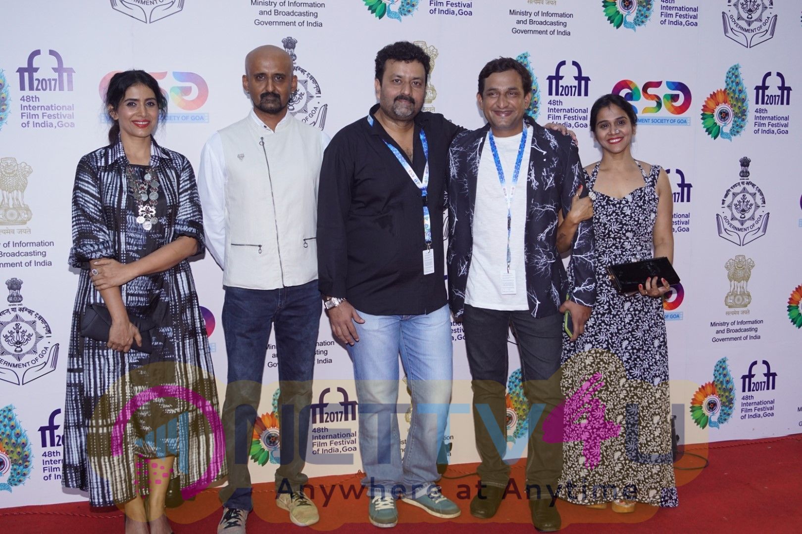 Sonali Kulkarni & Kachcha Limbu Team At Screening Of Film Kachcha Limbu At IFFI 2017 Stills Hindi Gallery