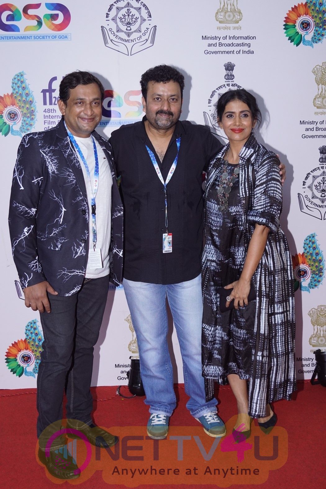 Sonali Kulkarni & Kachcha Limbu Team At Screening Of Film Kachcha Limbu At IFFI 2017 Stills Hindi Gallery