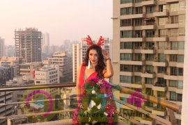 Actress Heena Panchal As Sexy Santa Christmas Photo Shoot Hindi Gallery