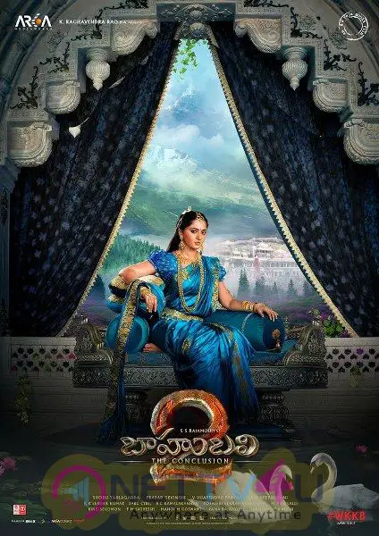 Stunning Poster And Photo Of Anushka In Baahubali 2 Telugu Gallery