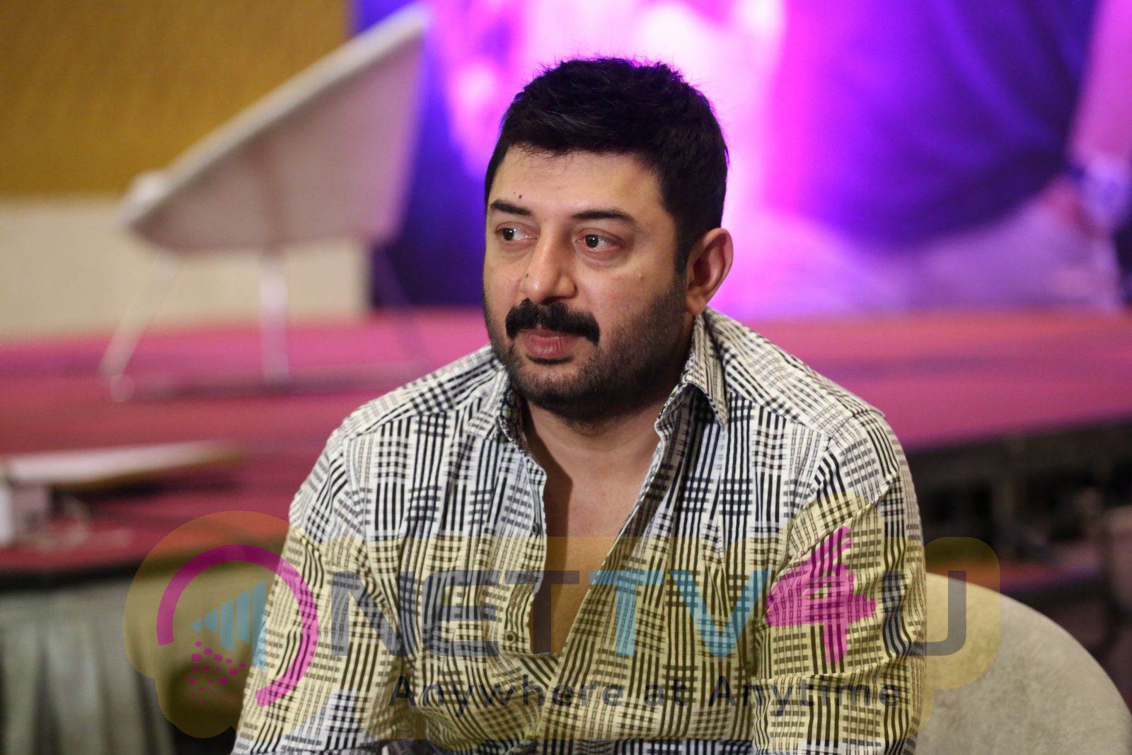 Actor Arvind Swamy Exclusive Interview Images Telugu Gallery