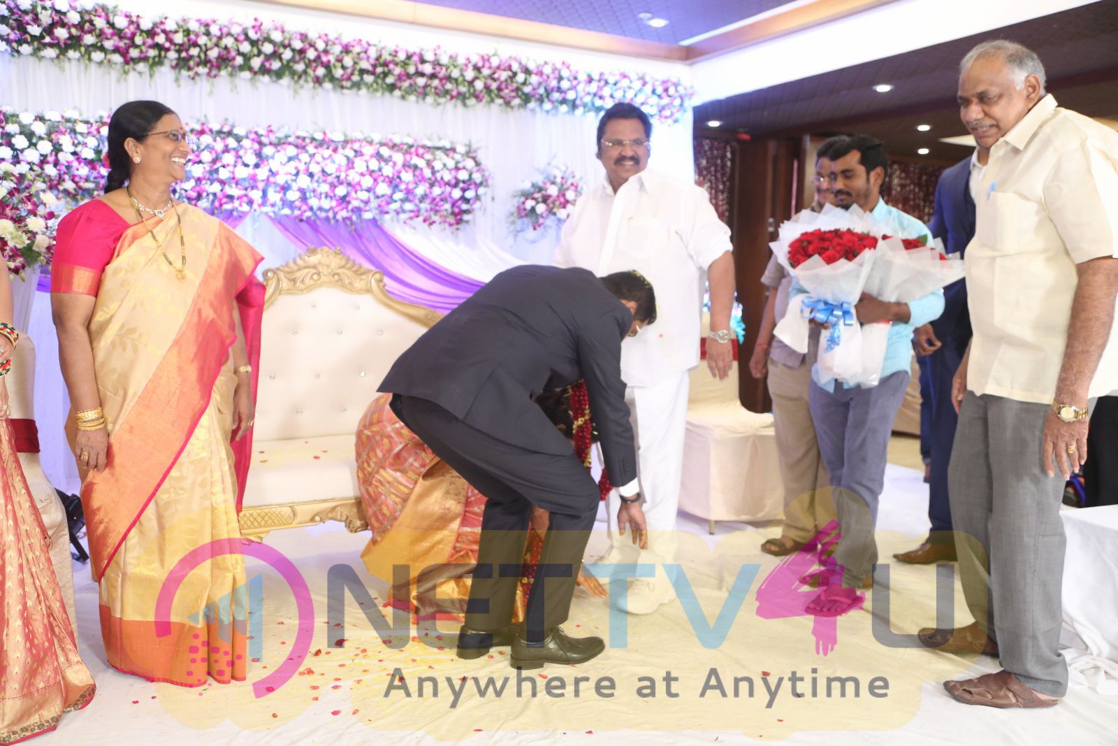 Jayalakshmi And Vinay Kumar Chowdhary Wedding Reception Exclusive Photos Telugu Gallery