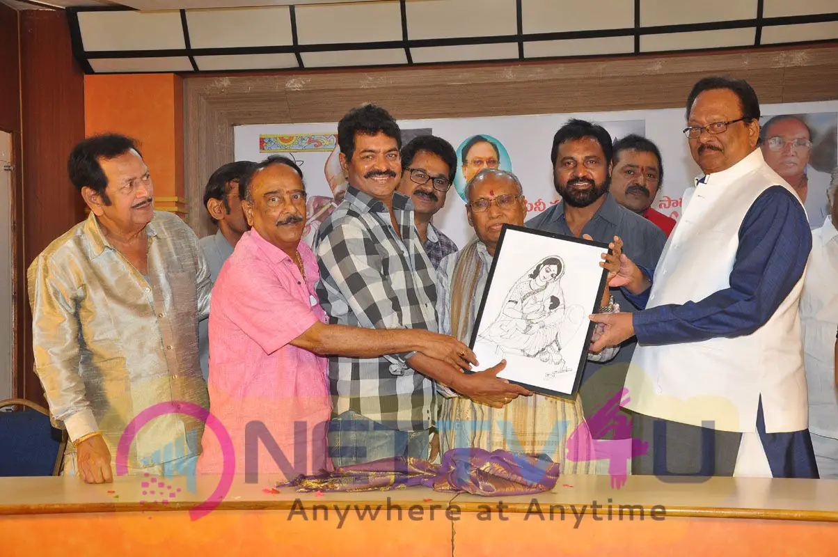 Cine Swarnayugamlo Saradhi Book Launch Photos Telugu Gallery