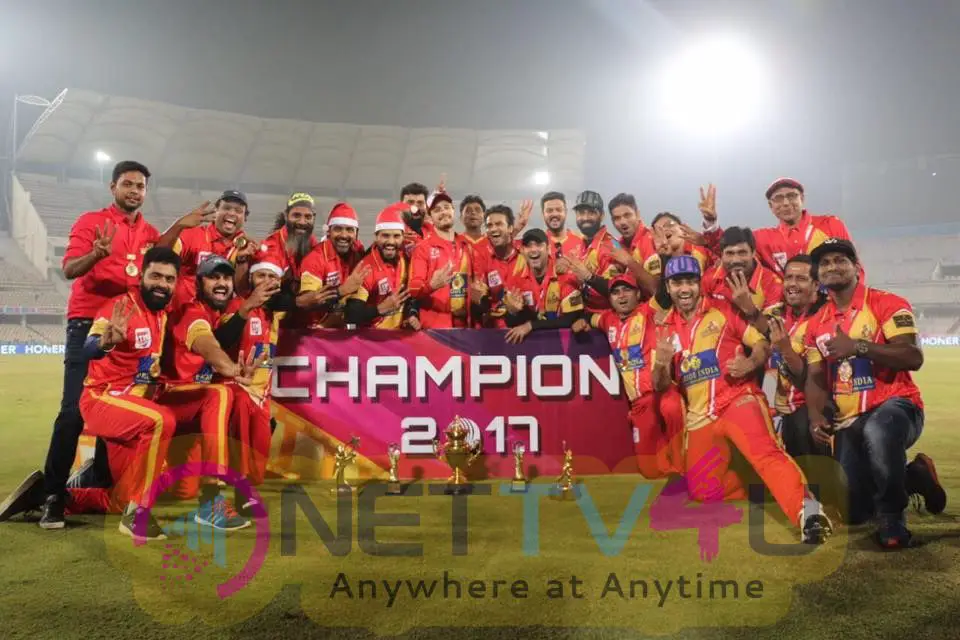 Celebrity Cricket League  T10 Blast  Telugu Warriors Won The Match Images Telugu Gallery
