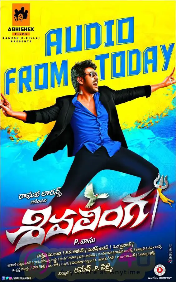 Shivalinga Movie Audio From Today Poster Telugu Gallery