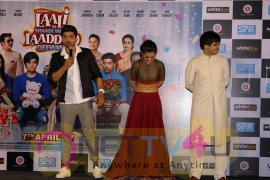 Trailer Launch Of Film Laali Ki Shaadi Mein Laddoo Deewana With Akshara Haasan & Gurmeet Choudhary Stills Hindi Gallery