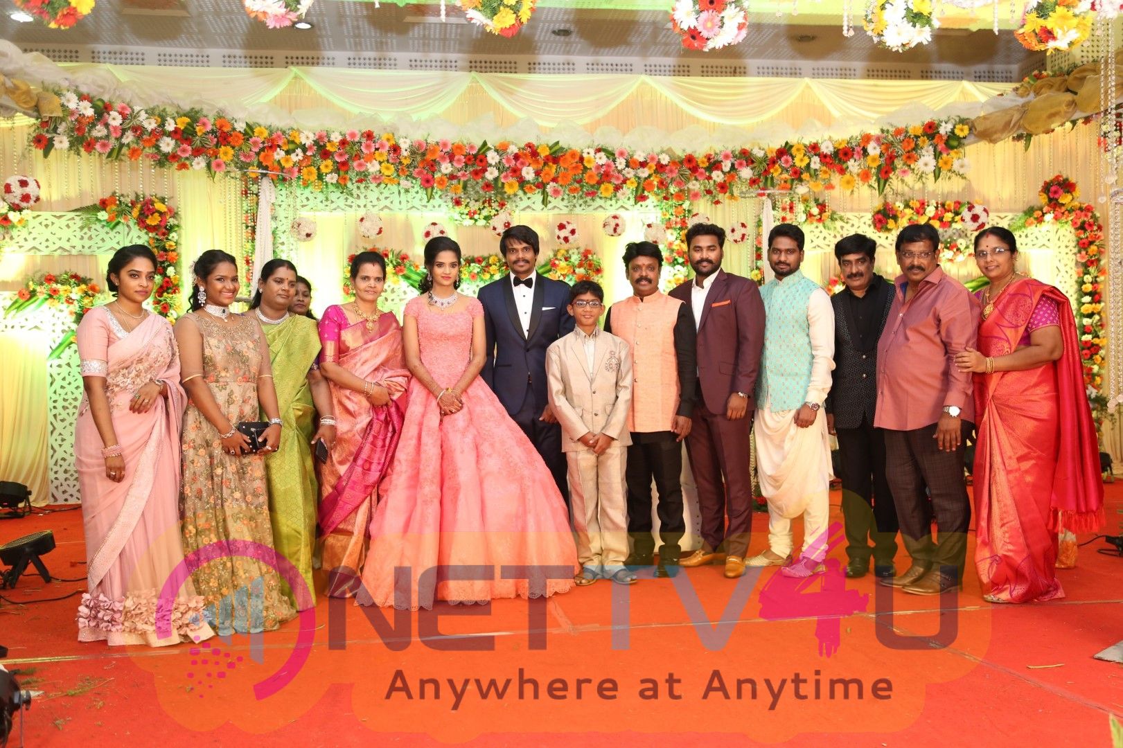 Esakki Kishore - Chandra Roshini Wedding Reception Images Tamil Gallery