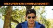 The Superstar’s Humble Request! Telugu News