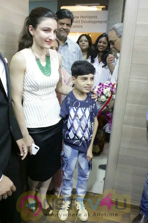 Soha Ali Khan Came To Inauguration Of New Horizons Child Development Centre In Hinduja Hospital Hindi Gallery