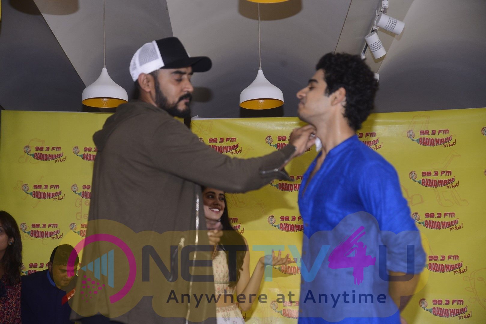  Launch Of Zingaat Song From Film Dhadak At Radio Mirchi In Mumbai Exclusive Images Hindi Gallery