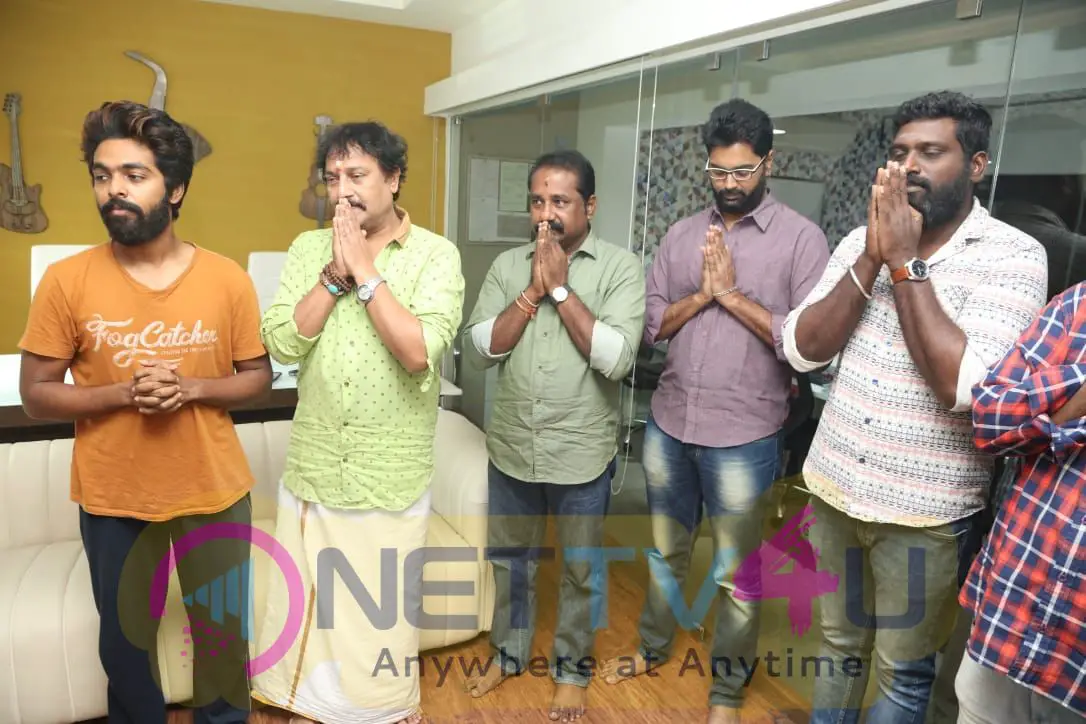 Adangathey Movie Dubbing Started Pics Tamil Gallery