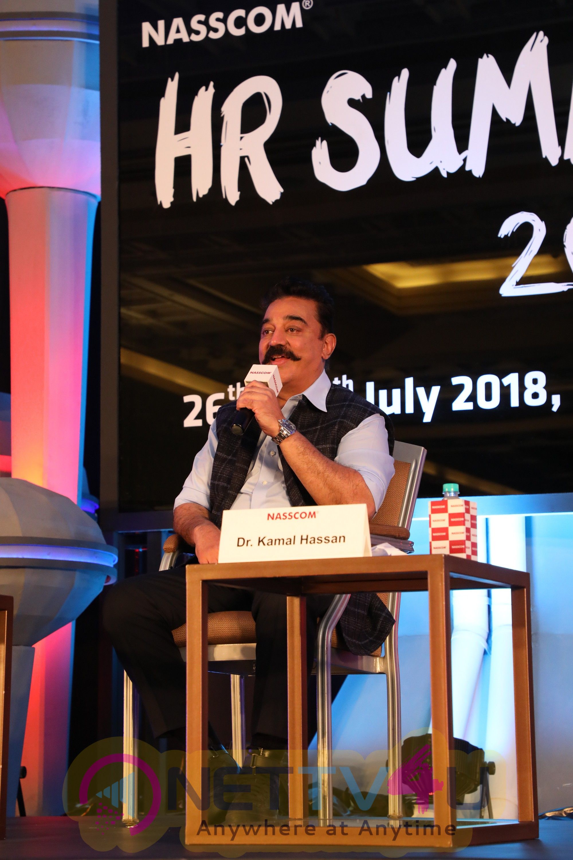 Kamal Haasan Will Deliver The Keynote Address Nasscom Hr Summit 2018 Stills Tamil Gallery