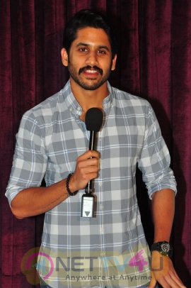 Naga Chaitanya Launches Brand Babu Movie Trailer Pics