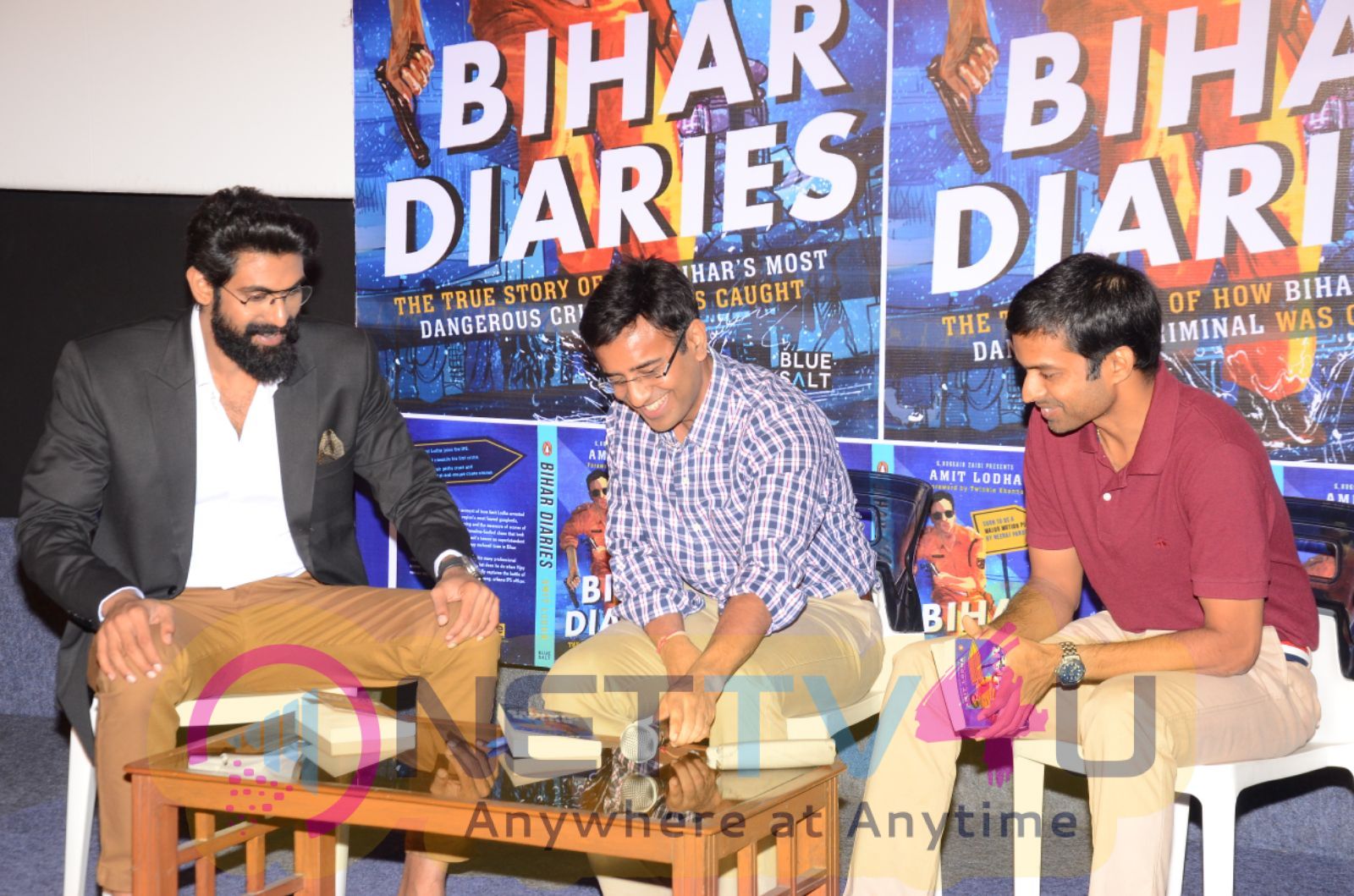 Rana Daggubati At Bihar Diaries Book Launch Event Images Telugu Gallery