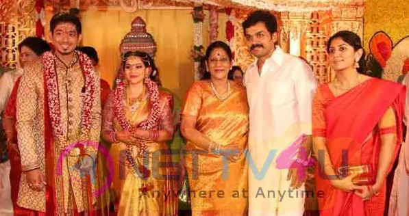 Actor Vishal Sister's Marriage Photos Tamil Gallery
