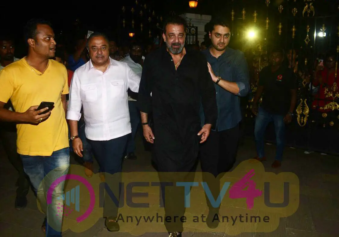 Sanjay Dutt Birthday Party In Our Home Photos Hindi Gallery