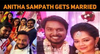 News Reader Anitha Sampath Gets Married!