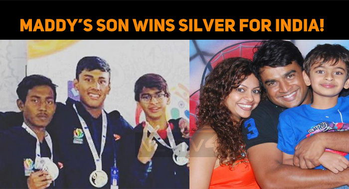 Maddy’s Son Wins Silver For India!