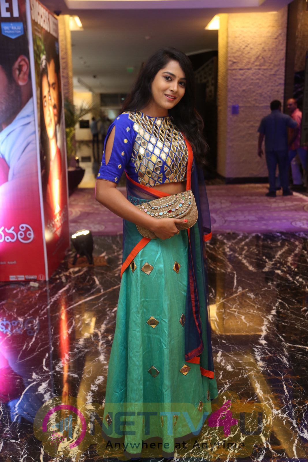 Actress Himaja Images At Shatamanam Bhavathi Success Meet Telugu Gallery