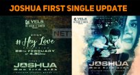 Gautham Menon’s Joshua First Single From Tomorr..