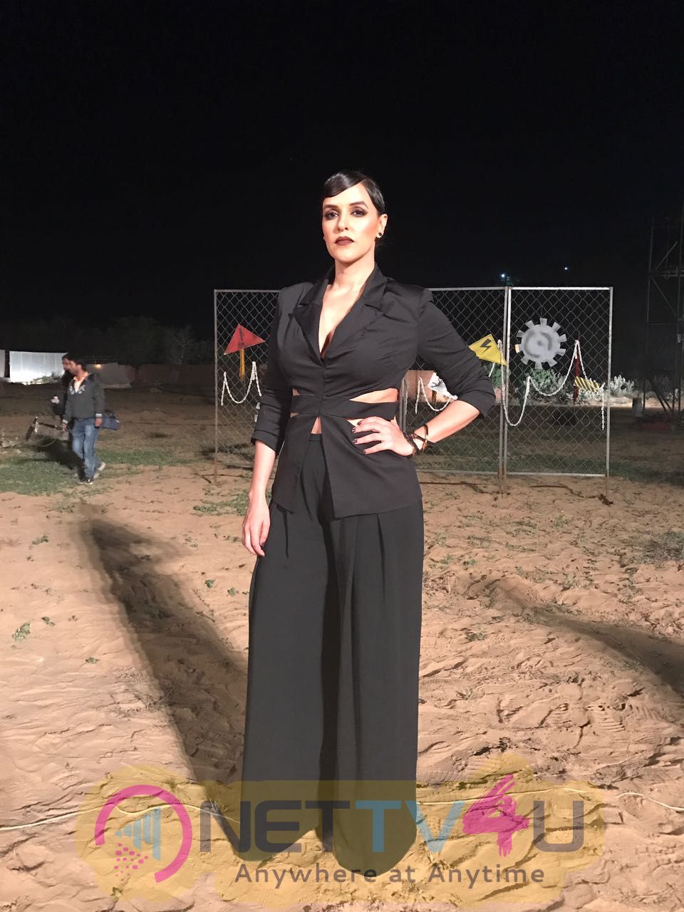 Neha Dhupia On The Sets Of Roadies Style File 2 Hindi Gallery