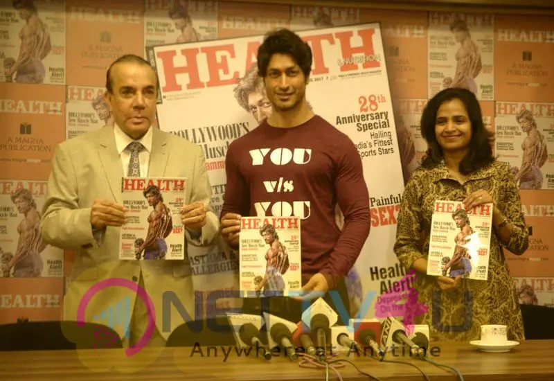 Vidyut Jammwal & Bipasha Basu On Cover Page Of Health & Nutrition Magazine Hindi Gallery