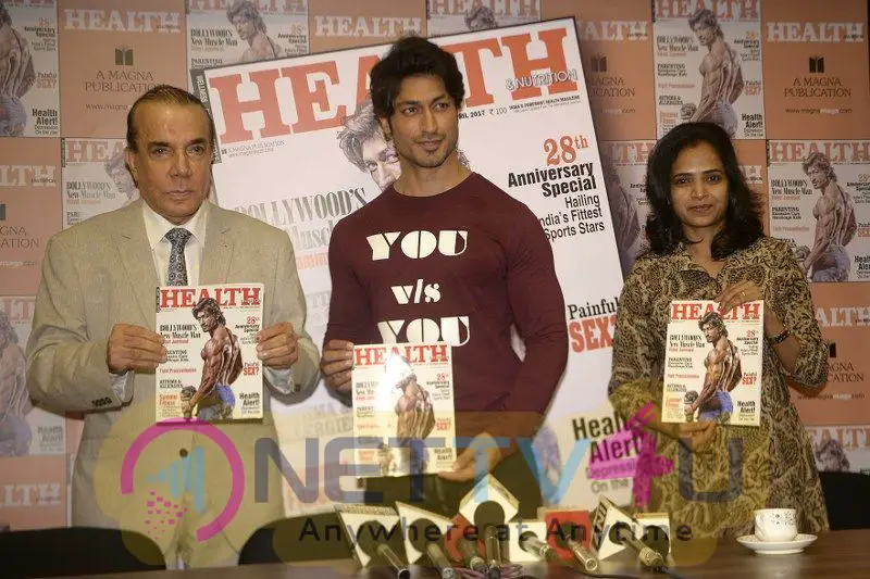 Vidyut Jammwal & Bipasha Basu On Cover Page Of Health & Nutrition Magazine Hindi Gallery