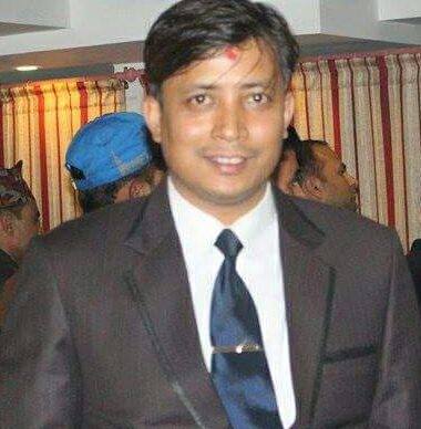 Nepali Editor Rajendra Manandhar