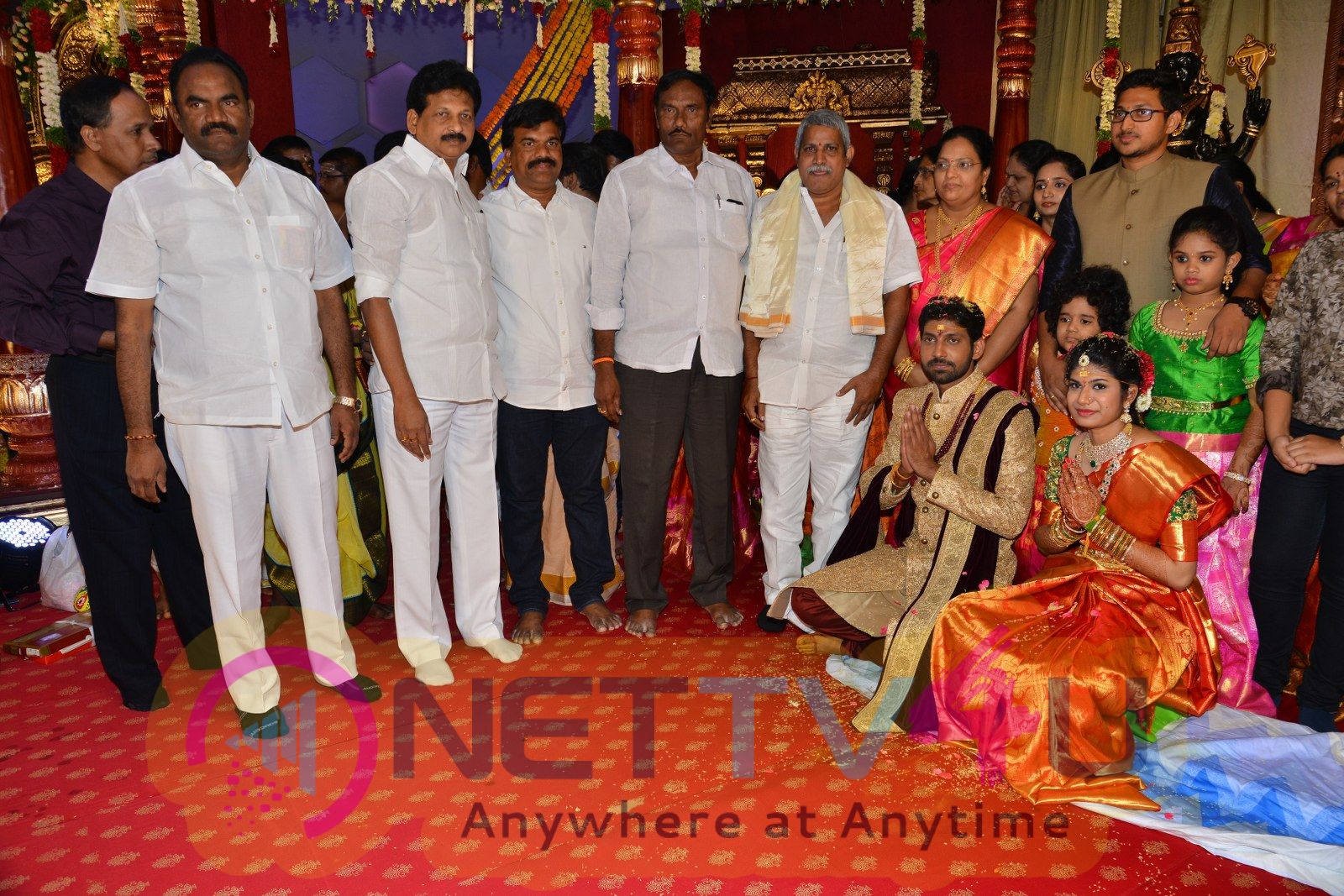 Celebs At Tejaswini & Mithun Sharath Wedding Function Pics  Telugu Gallery