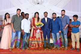 Director Rajkumar Periasamy - Jaswini Wedding Reception Tamil Gallery
