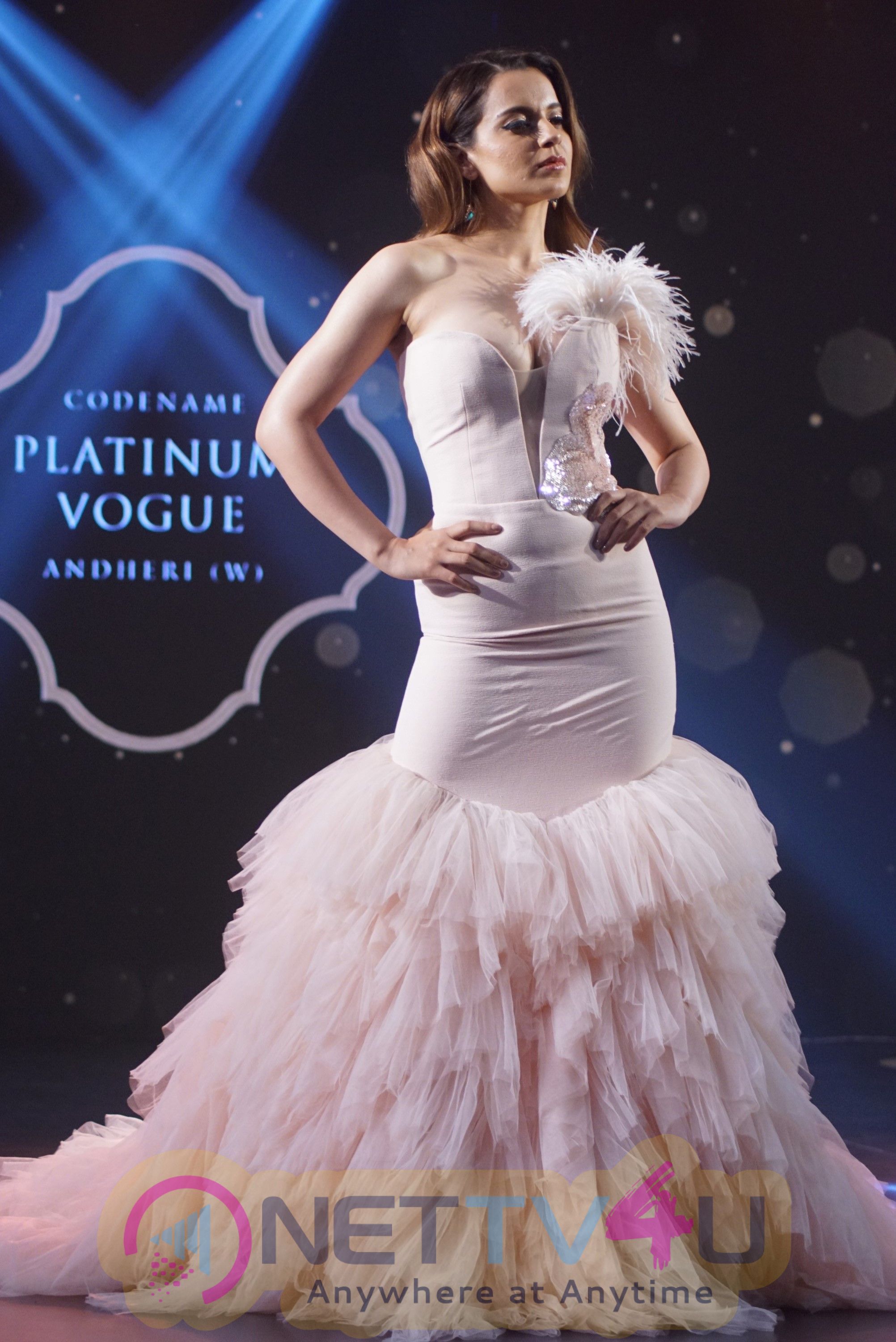 Actress Kangana Ranaut At The Launch Of Platinum Vogue Stills Hindi Gallery