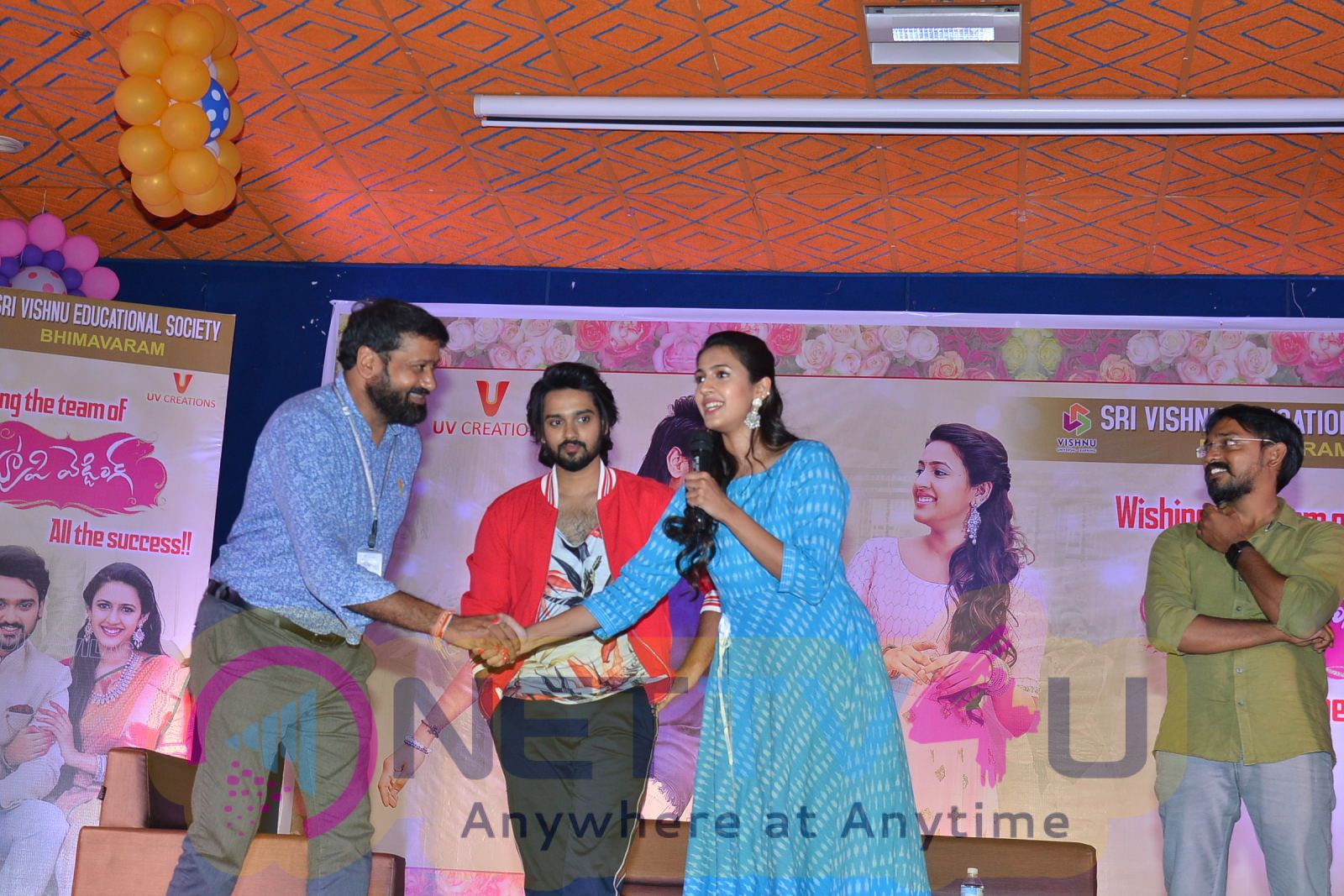 Happy Wedding Movie Team At Vishnu College Bhimavaram Photos Telugu Gallery