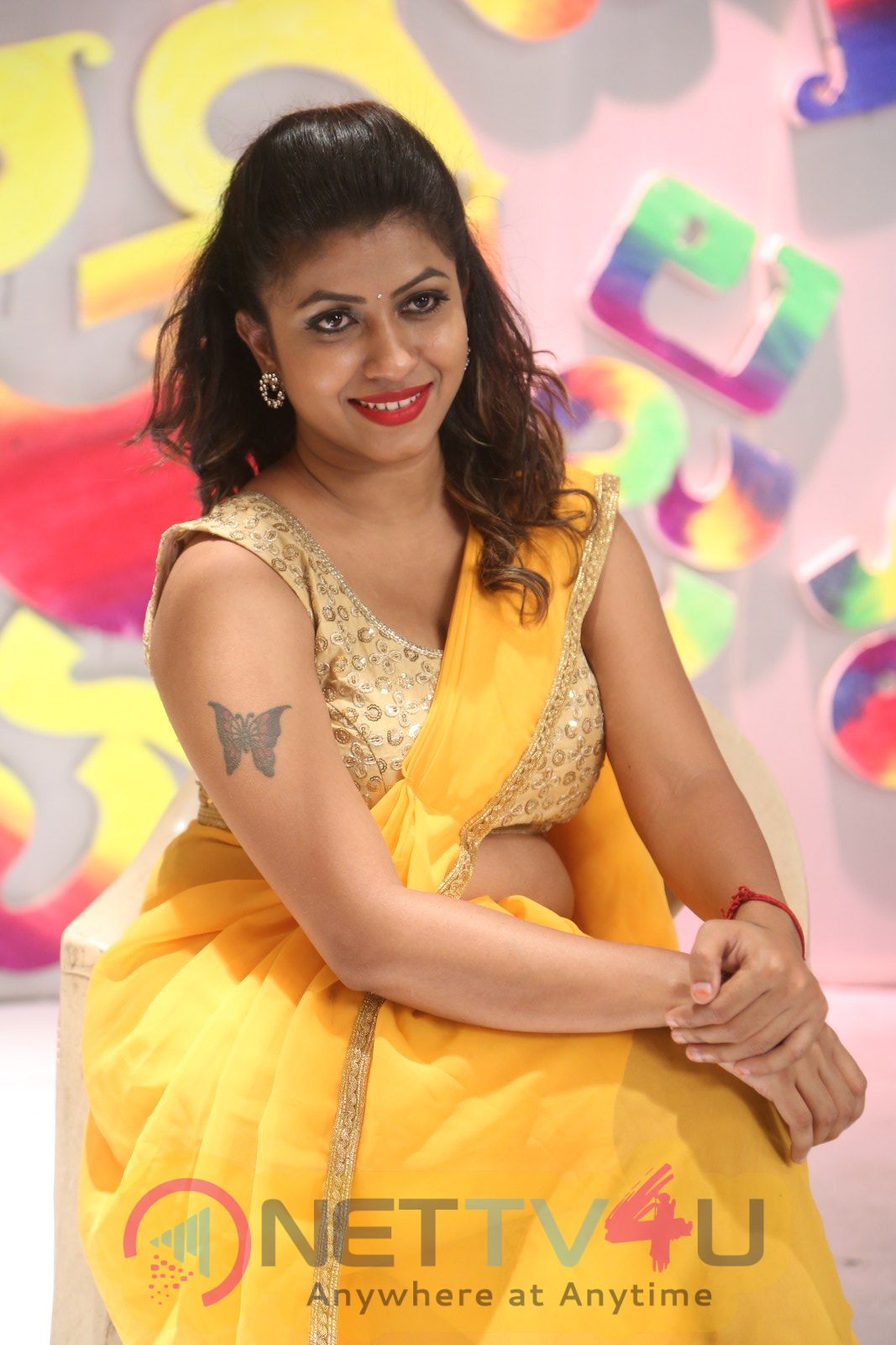 Actress Geetanjali At Kobbari Matta Telugu Movie Press Meet Stills Telugu Gallery