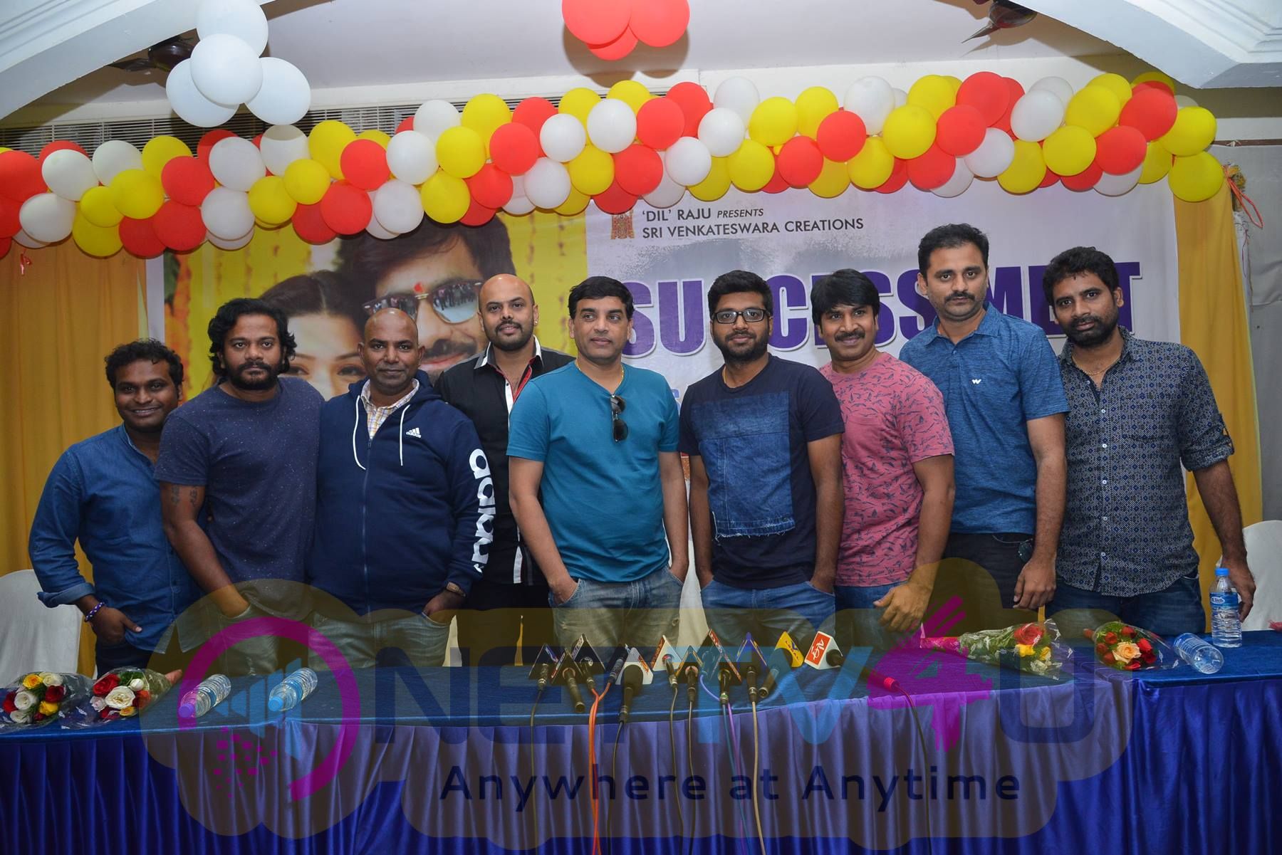 Raja The Great Team Success Press Meet In Vijayawada Pics Telugu Gallery