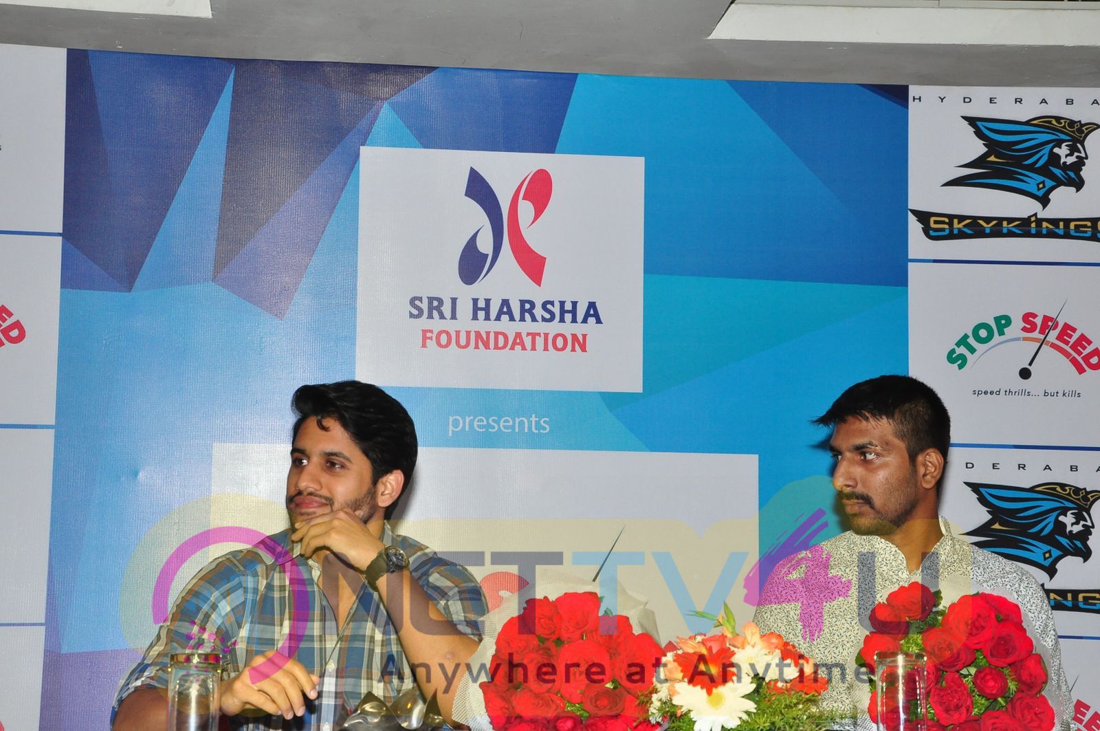 Actor Naga Chaitanya At Sri Harsha Foundation Event Photos Telugu Gallery