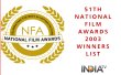 51st National Film Awards Hindi awards on YouTube Channel