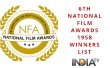 6th National Film Awards Hindi awards on YouTube Channel