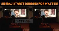 Sibiraj Starts Dubbing For Walter!