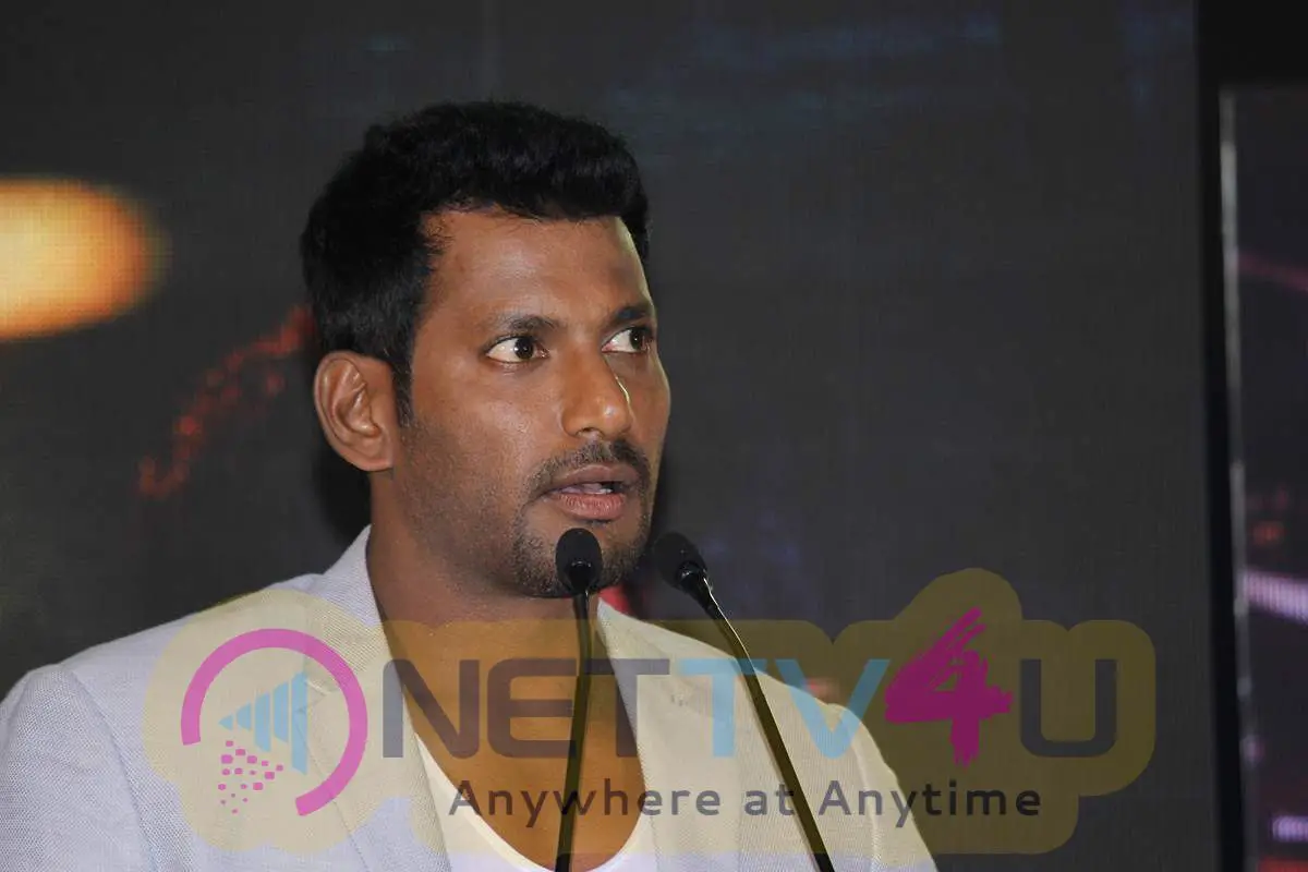 Irumbu Thirai Movie Teaser Launch Stills Tamil Gallery
