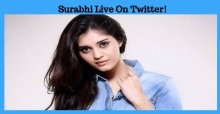 Surabhi Live On Twitter!