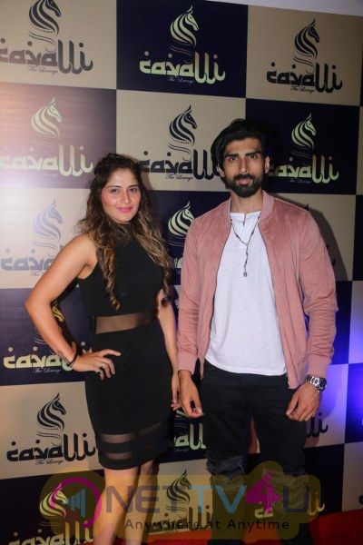Neil Nitin Mukesh & Sophie Choudry AT Launch Of Cavali The Lounge Hindi Gallery