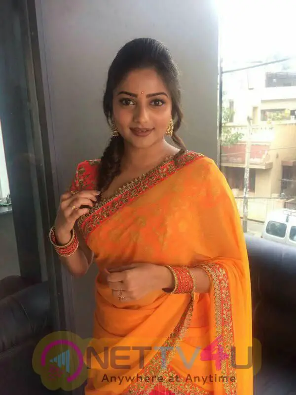 Actress Rachita Ram Attractive Stills Kannada Gallery