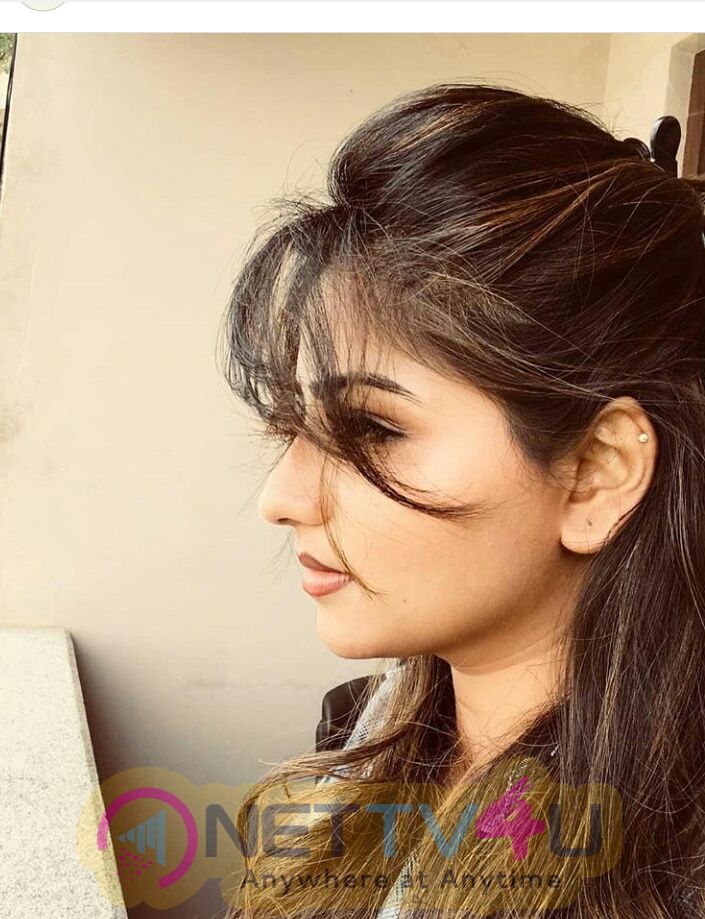 Actress Rachita Ram Attractive Stills Kannada Gallery