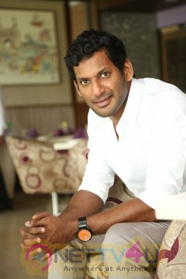 Abhimanyudu Movie Interviews Telugu Gallery